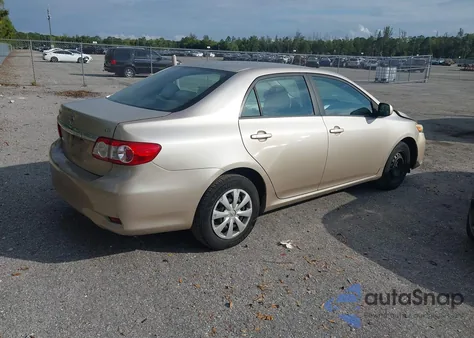 2011 Toyota Corolla Le z USA, uszkodzony, nr VIN 2T1BU4EE3BC610072